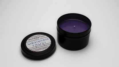 Obsidian Frost Candle